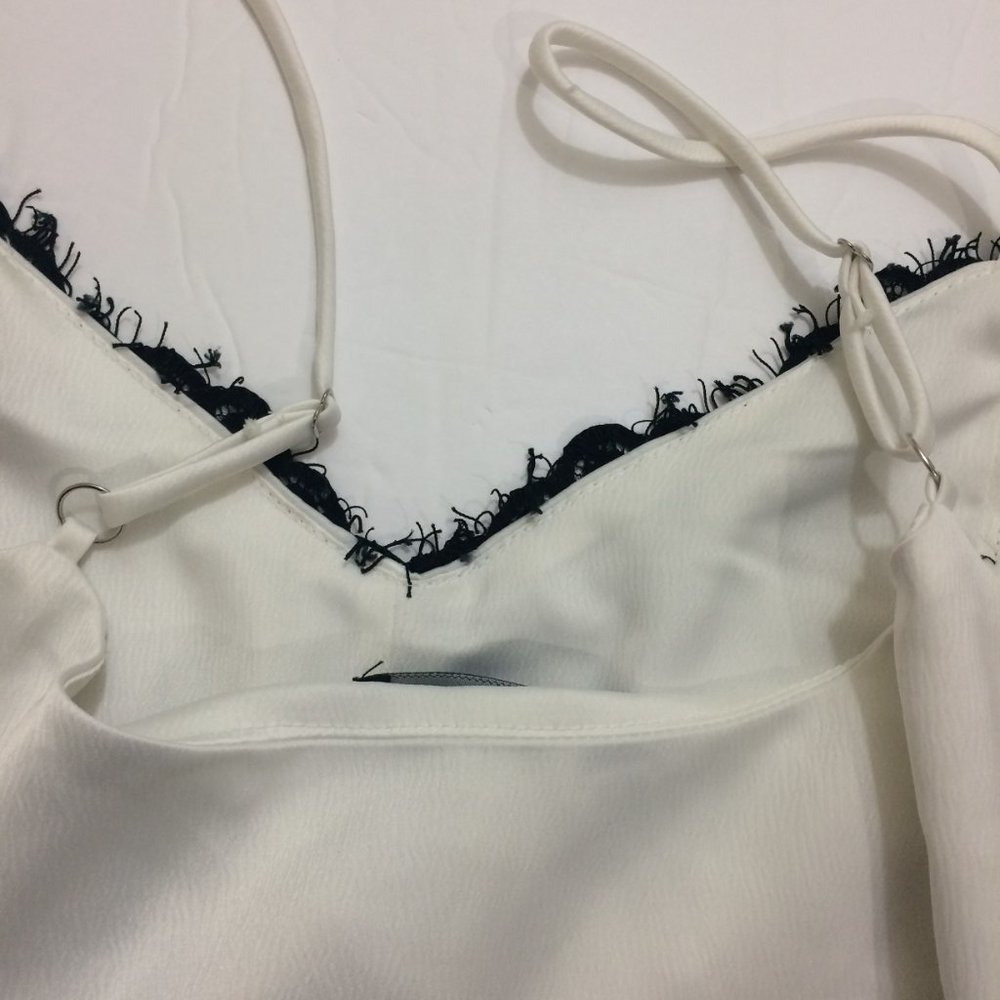 4/$25 🛍 Gibson Camisole Top Black Lace Detail - Picture 9 of 16